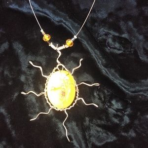Sun necklace